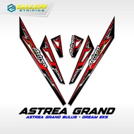 Striping Astrea Grand Motif 27 Stickers Honda Old Legend Lis Les Year 1991 1992 1993 Star