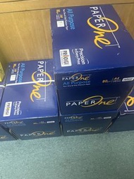 (港九工商大廈及順豐自提柜免費包郵) 全新 PaperOne A4 高級萬用影印紙 80g/m² (一包500 sheets)