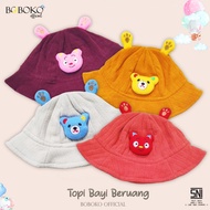 Boboko Bear Pattern Baby Hat 0 to 4 months