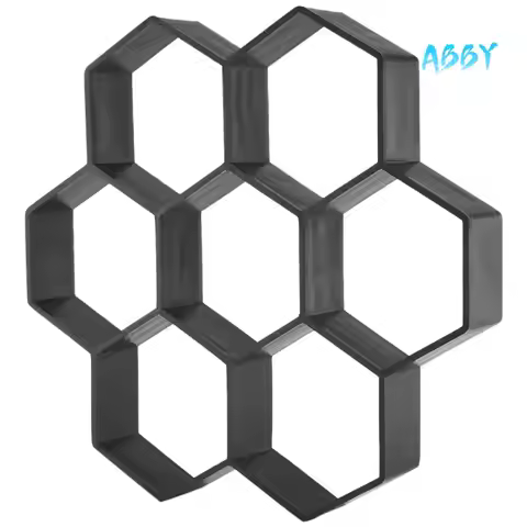 ABBY-DIY Patio Walk Maker Stepping Stone Concrete Paver Mold Reusable Path Maker Mold Garden Paving 