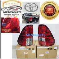 TOYOTA HILUX REVO GUN125 GUN126 2016 TAIL LAMP UNIT LAMPU BELAKANG 81551-0K271 81561-0K260