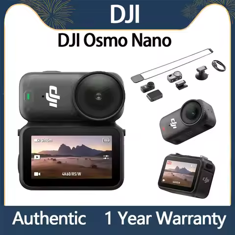 Newly released DJI Osmo Nano Camera Standard Combo 64GB 128GB 4K/60fps Wide FOV All-New 1/1.3" Senso