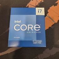 全新沒拆 Intel® Core i7-13700K 處理器 30M 快取記憶體，最高可達 5.40 GHz