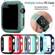 PC Watch Case Shockproof Case Half Cover for Apple Watch Series 7 / 6 / 5 / 4 / SE / 3 / 2 / 1 38mm 40mm 42mm 44 mm 41mm 45mm
