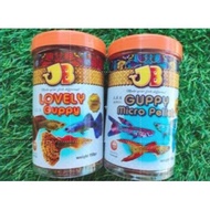JB  HAPPY BETTA / LOVELY GUPPY Makanan Ikan Laga / Ikan Guppy
