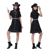 Halloween Women's Western Cowboy Suit Costume