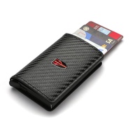 Car Rfid Wallets Automatic Pop-up Bank Credit Cardholder Case For Hongqi H5 HS5 H6 H9 HS7 05 HS3 PHE
