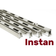 (Instant) Stainless Steel Bracket Pole 100 Cm to 200 Cm - Bracket Rail 1 - 2 Meters