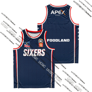 Australia 25/26 New NBL Basketball Jersey Vest Adelaide 36ers 3D Printed Quick-dry Mens Sports Train