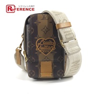 LOUIS VUITTONRFIC Monogram Stripe NIGO 聯名雙手機包肩包