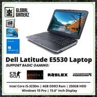 Dell Latitude E5530 Laptop / 15.6 inch Display / SSD / 4GB Ram / Intel Core i5 / Windows 10 Refurbished Gaming Laptop