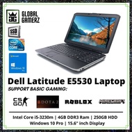 Dell Latitude E5530 Laptop / 15.6 inch Display / SSD / 4GB Ram / Intel Core i5 / Windows 10 Refurbis