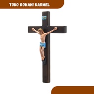 CATHOLIC HANGING CROSS 30 CM (KARUNIA) CATHOLIC CROSS/ CATHOLIC WALL CROSS/ catholic altar