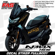 Decal Sticker Yamaha Nmax 155 Old Fullbody 2015-2019 Decal stiker nmax old / stiker nmax full body