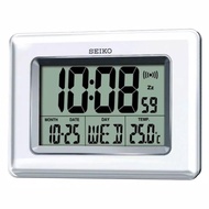 Seiko Digital Desk Wall Clock QHL058W ORIGINAL LCD Calendar QHL077W