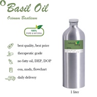 basil essential oil 100% pure minyak atsiri kemangi - 1000ml