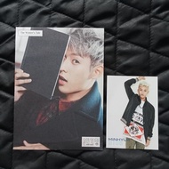BTOB Minhyuk The Winter's Tale Postcard + WOW JPN ver. Trading Card.