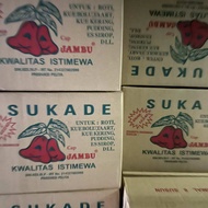 Sukade cap jambu warna warni / toping kue sukade cap jambu