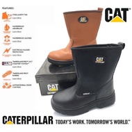 Men Safetyboot CAT Caterpillar HighCut Steel Midsole Toe Cap Heavy Duty Safety Boot Kasut Safety Caterpillar Mampu Milik