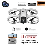 i1PRO Drone Aerial Camera 4K RC Airplane Hovering Quadcopter Dual Camera Lights Drone 无人机