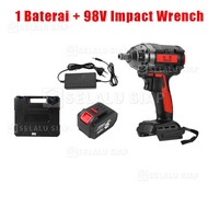 (dalam Stok Dikirim Dari Jakarta) 15000mAh 98V Impact Wrench Brushless Bor Baterai Air Impact Wrench