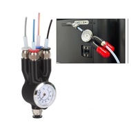 4 In 1 PTFE Adapter Pipe Expansion Port Five Way 4 Feeding Module For X1C P1S P1P 3D Printer Connect