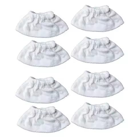 towel Microfiber Mop Cloth Compatible for Karcher Steam Cleaner EasyFix SC 2, SC 3, SC 4, SC 5-8Pcs
