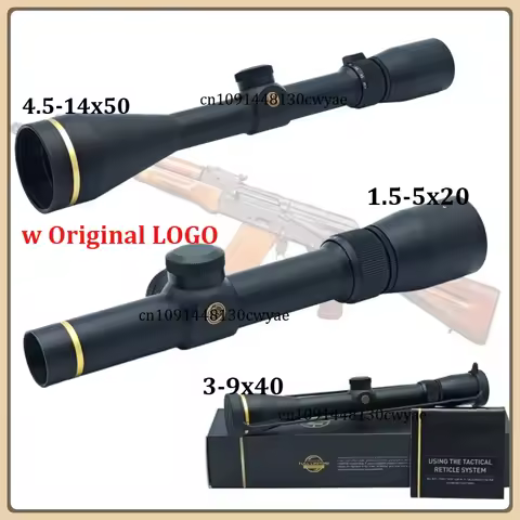 Cwyae Professional Tactical VX-2 3-9x40 SFP Rifle Scope VX-3 Duplex Reticle 4.5-14X40/4.5-14X50 Wide