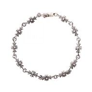 【二手】Chrome Hearts Tiny E CH Plus 手鍊，925 純銀，男士，二手 A