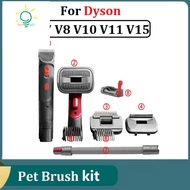 Cat Dog Brush Hair Trimmer Hose Accessories for Dyson V7 V8 V10 V11 V15 Vacuum Cleaner