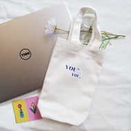 Canvas bag/ canvas water bottle bag lock&lock Yeti