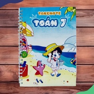 Grade 7 Math Takenote Notebook (A5) (Large Format) (TH)
