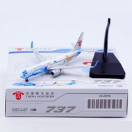 1: 400 Jcwings Alloy Airliner Model China Southern Airlines B737-800 B-1781