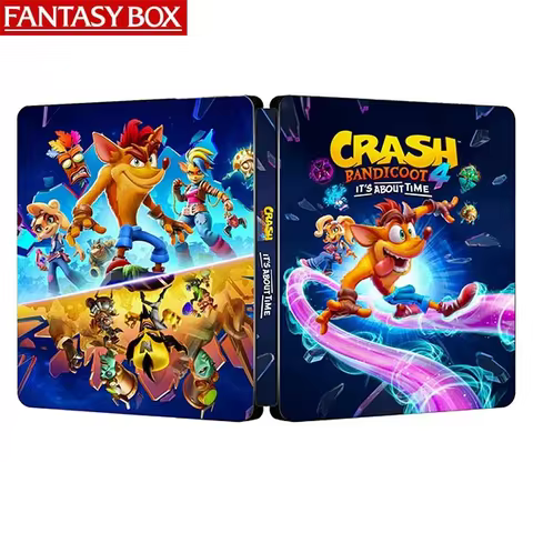 Crash Bandicoot 4 Its About Time Limited Edition Steelcase FantasyBox (Customization,Steel case,Game