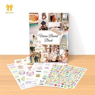 [Chuffed-t] 1100+ Vision Board Book, Vision Board Supplies For Women, Vision Board Clip Art Book, Vi