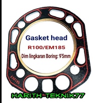 GASKET HEAD R100 EM185 MESIN DONGFENG