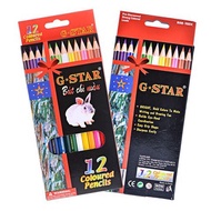 GSTAR G STar G-Star Long 12-Color Pencil - Bao Quan Stationery