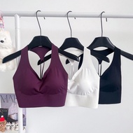 Store Manager's Exciting Recommendation🌟Hollow Beautiful Back Fitness Vest Women with Chest Pad Brea