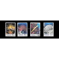 1997 Malaysia International Year of the Reef Set of 4pcs Stamps Used Fine