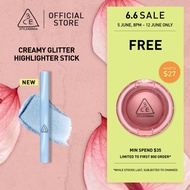 3CE Eye Switch Stick Eye Shadow liner highlighter glitter shimmer creamy long lasting face k beauty 