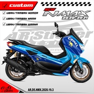 Decal Sticker Nmax 2020 Full Body - Stiker Dekal Motor Yamaha NMAX NEW 2020 2021 2022 AR-D5 019