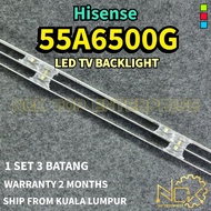 HISENSE 55A6500G TV LED BACKLIGHT BARU READY STOCK 55A6500