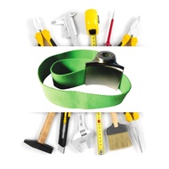 HL Heavy Duty Adjustable Oil Filter Wrench Canvas Belt Set Remover Puller Repairing Tool for Removin