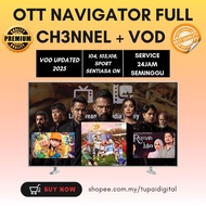 OTT NAVIGATOR IPTV FULL CHNNEL FREE VOD UPDATED