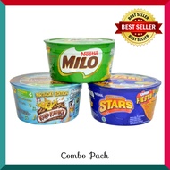 Nestle Milo/ Krunchkoko / StarsHONEY Star Cereal Cup Combo Pack Dancow Cereal (20+10)g Nestle Cereal