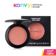 MAC Powder Blush 6g #Melba แมค บลัชออนเนื้อแป้งสัมผัสนุ่ม