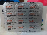 Stock Ready Sedil 5mg vitamin E pill 💊 1 Strip dalam 10biji Ready stock