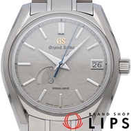 精工 Grand Grand Seiko Spring Drive 40mm Daisetsu Heritage 系列 SBGA445/9R65-0DG0 鈦金屬男士腕錶，灰色，拋光，成色極佳 [二手