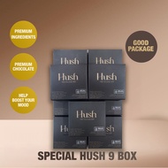 Hush Chocolate Premium Natural Chocolate | Sharing Box | Discreet Collection | 9 Boxes