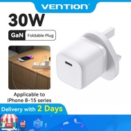 Vention 30W GaN Charger for iPhone 14 13 12 Pro Max USB Type C Charger for iPad Pro Xiaomi Huawei Sa